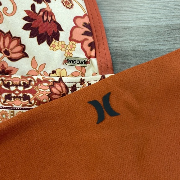 ☀️HURLEY ☀️RIP CURL☀️ DESERT DAWN CHEEKY QUICK DRY BIKINI SET - Picture 14 of 14